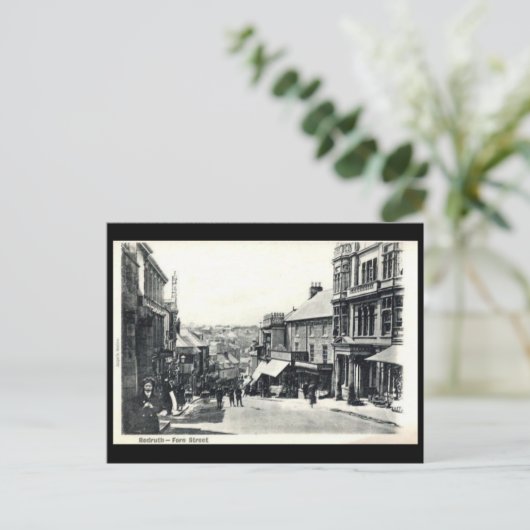 Alte Postkarte - Redruth, Cornwall (Stehend Vorderseite)