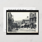 Alte Postkarte - Redruth, Cornwall (Vorne/Hinten)