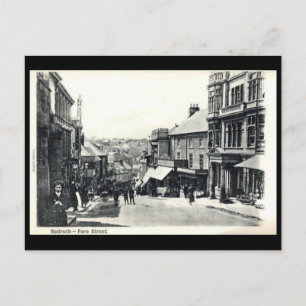 Alte Postkarte - Redruth, Cornwall