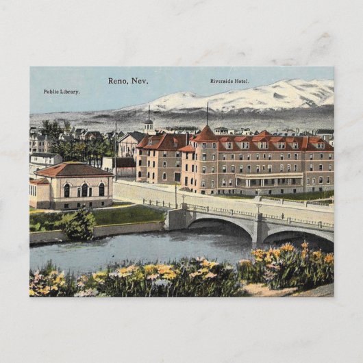 Alte Postkarte - Reno, Nevada. USA (Vorderseite)