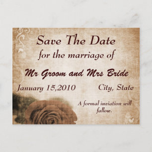 Alte Postkarte "Rettet den Tag"