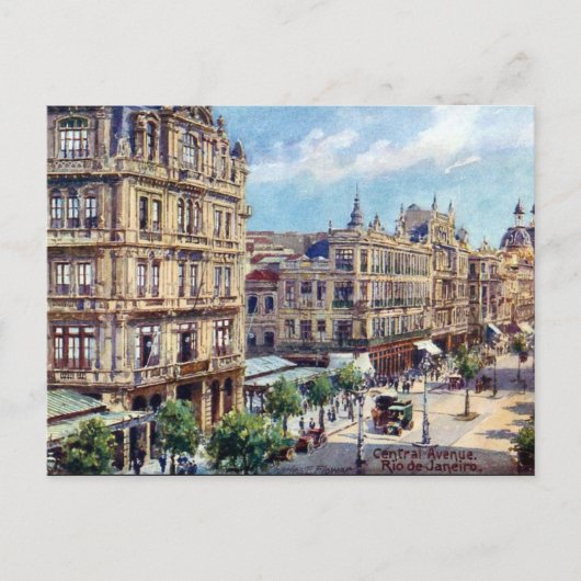 Alte Postkarte - Rio de Janeiro (Vorderseite)