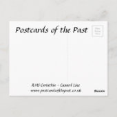 Alte Postkarte - RMS Kärnten (Rückseite)