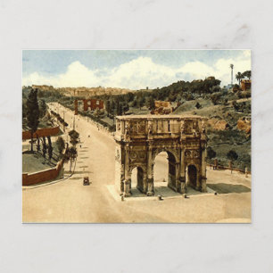 Alte Postkarte, Rom, der Konstantin-Arch Postkarte