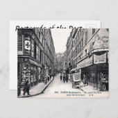 Alte Postkarte - Rue André del Sarte, Paris (Vorne/Hinten)