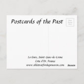 Alte Postkarte - Saint-Jean-de-Losne, Cote d'Or (Rückseite)