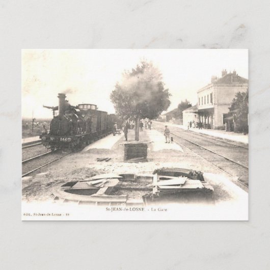 Alte Postkarte - Saint-Jean-de-Losne, Cote d'Or (Vorderseite)