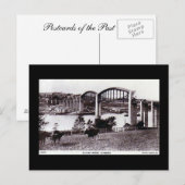 Alte Postkarte, Salzlake Postkarte (Vorne/Hinten)