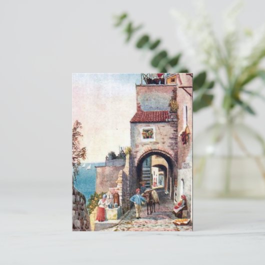 Alte Postkarte - San Remo, Italien (Stehend Vorderseite)