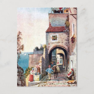 Alte Postkarte - San Remo, Italien