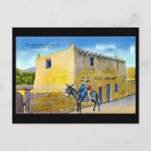 Alte Postkarte - Santa Fe, New Mexico, USA. (Vorderseite)
