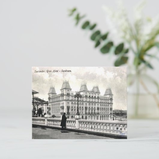 Alte Postkarte - Santander Spanien (Stehend Vorderseite)