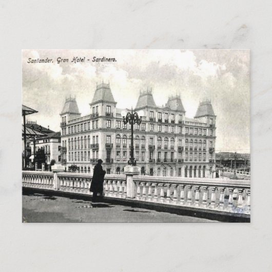 Alte Postkarte - Santander Spanien (Vorderseite)