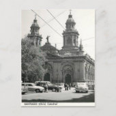 Alte Postkarte - Santiago, Chile (Vorderseite)