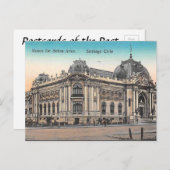 Alte Postkarte - Santiago. Chile (Vorne/Hinten)