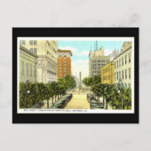 Alte Postkarte, Savannah, Georgien Postkarte (Vorderseite)