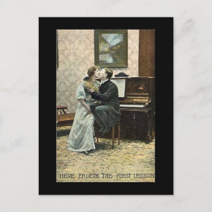 Alte Postkarte, schändlicher Vicar Postkarte