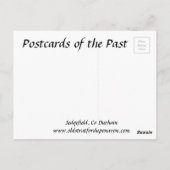 Alte Postkarte - Sedgefield, Grafschaft Durham (Rückseite)