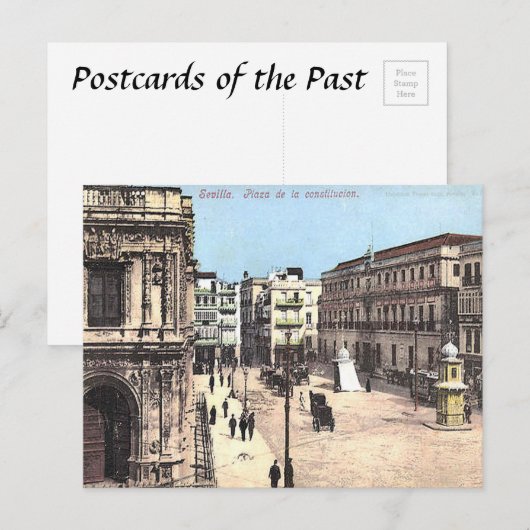Alte Postkarte - Sevilla. Spanien (Vorne/Hinten)