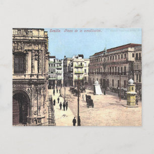 Alte Postkarte - Sevilla. Spanien