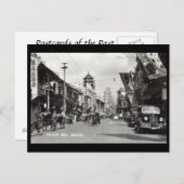 Alte Postkarte - Shanghai, China (Vorne/Hinten)