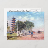 Alte Postkarte - Shanghai, China (Vorne/Hinten)