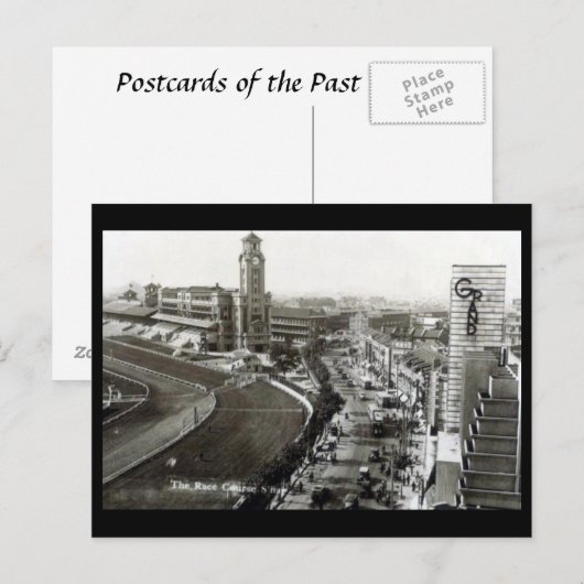 Alte Postkarte - Shanghai, China (Vorne/Hinten)