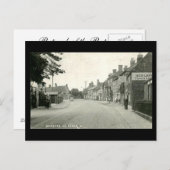 Alte Postkarte, Shipston-on-Stour, Warwickshire Postkarte (Vorne/Hinten)