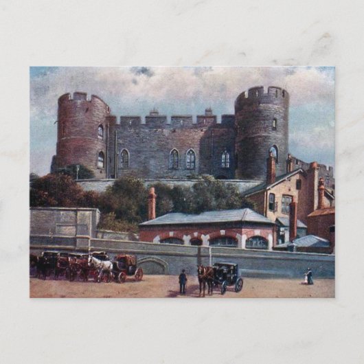 Alte Postkarte - Shrewsbury Castle (Vorderseite)