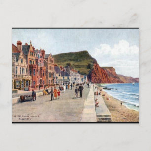 Alte Postkarte - Sidmouth, Devon