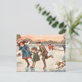 Alte Postkarte - Skaten für Kinder (Stehend Vorderseite)