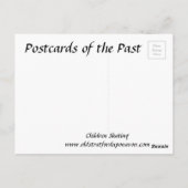 Alte Postkarte - Skaten für Kinder (Rückseite)