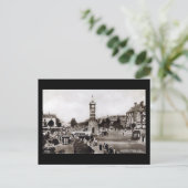 Alte Postkarte - Skegness-Uhr-Turm (Stehend Vorderseite)