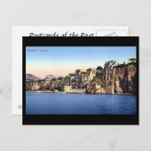 Alte Postkarte - Sorrento, Italien (Vorne/Hinten)