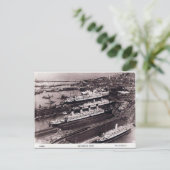 Alte Postkarte - Southampton Docks (Stehend Vorderseite)