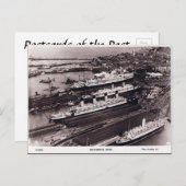 Alte Postkarte - Southampton Docks (Vorne/Hinten)