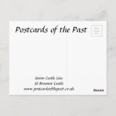 Alte Postkarte - SS Braemar Burg (Rückseite)