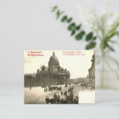 Alte Postkarte - St. Petersburg, Russland (Stehend Vorderseite)