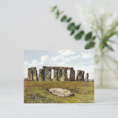 Alte Postkarte - Stonehenge, Wiltshire (Stehend Vorderseite)