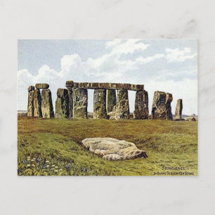 Alte Postkarte - Stonehenge, Wiltshire