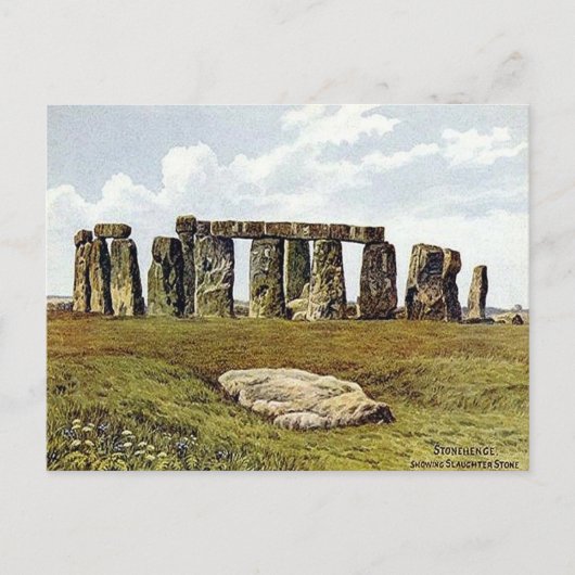 Alte Postkarte - Stonehenge, Wiltshire (Vorderseite)