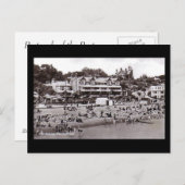 Alte Postkarte - Strand, Felixstowe, Suffolk (Vorne/Hinten)