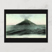 Alte Postkarte, Stromboli Postkarte (Vorderseite)