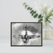 Alte Postkarte - Supermarine "Spitfire" (Stehend Vorderseite)