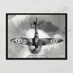 Alte Postkarte - Supermarine "Spitfire"