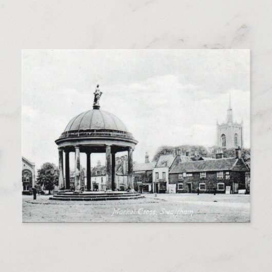 Alte Postkarte - Swaffham, Norfolk (Vorderseite)