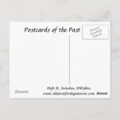 Alte Postkarte - Swindon, Wiltshire (Rückseite)