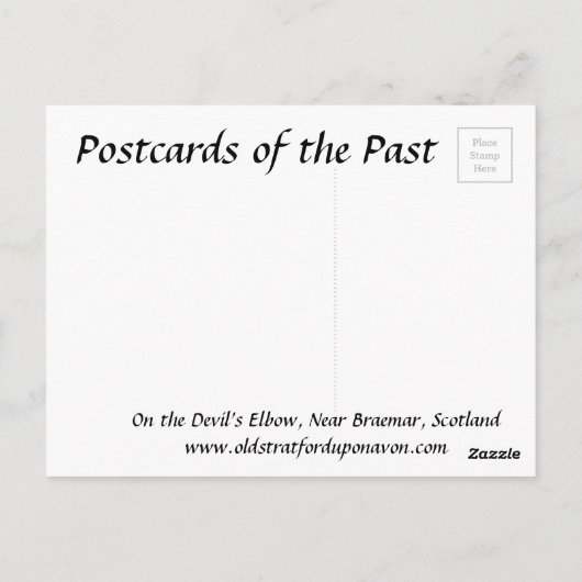 Alte Postkarte - Teufelskel (Rückseite)