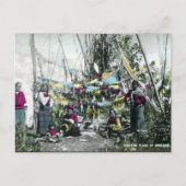 Alte Postkarte - Tibet (Vorderseite)