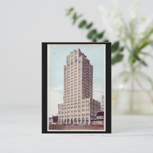 Alte Postkarte - Toronto Star Gebäude, Toronto, On (Stehend Vorderseite)